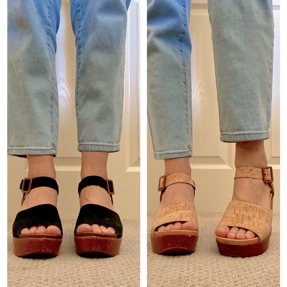 Kork-Ease Platform Wedges